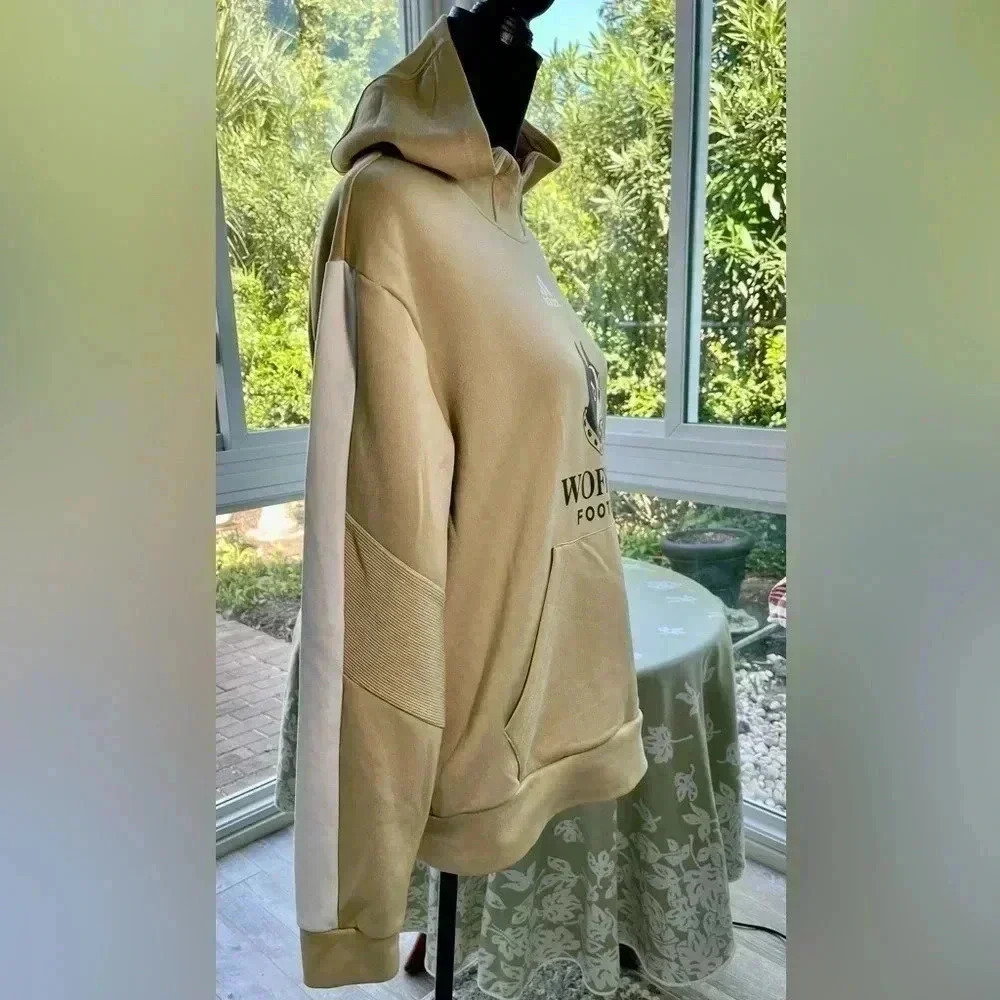 Wofford Adidas Pullover Hood Adidas Wofford football size M New like condition - Picture 3 of 7